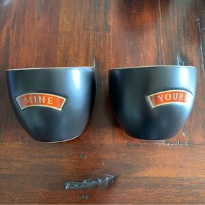 Set of two Baileys’ Irish cream liqueur cups